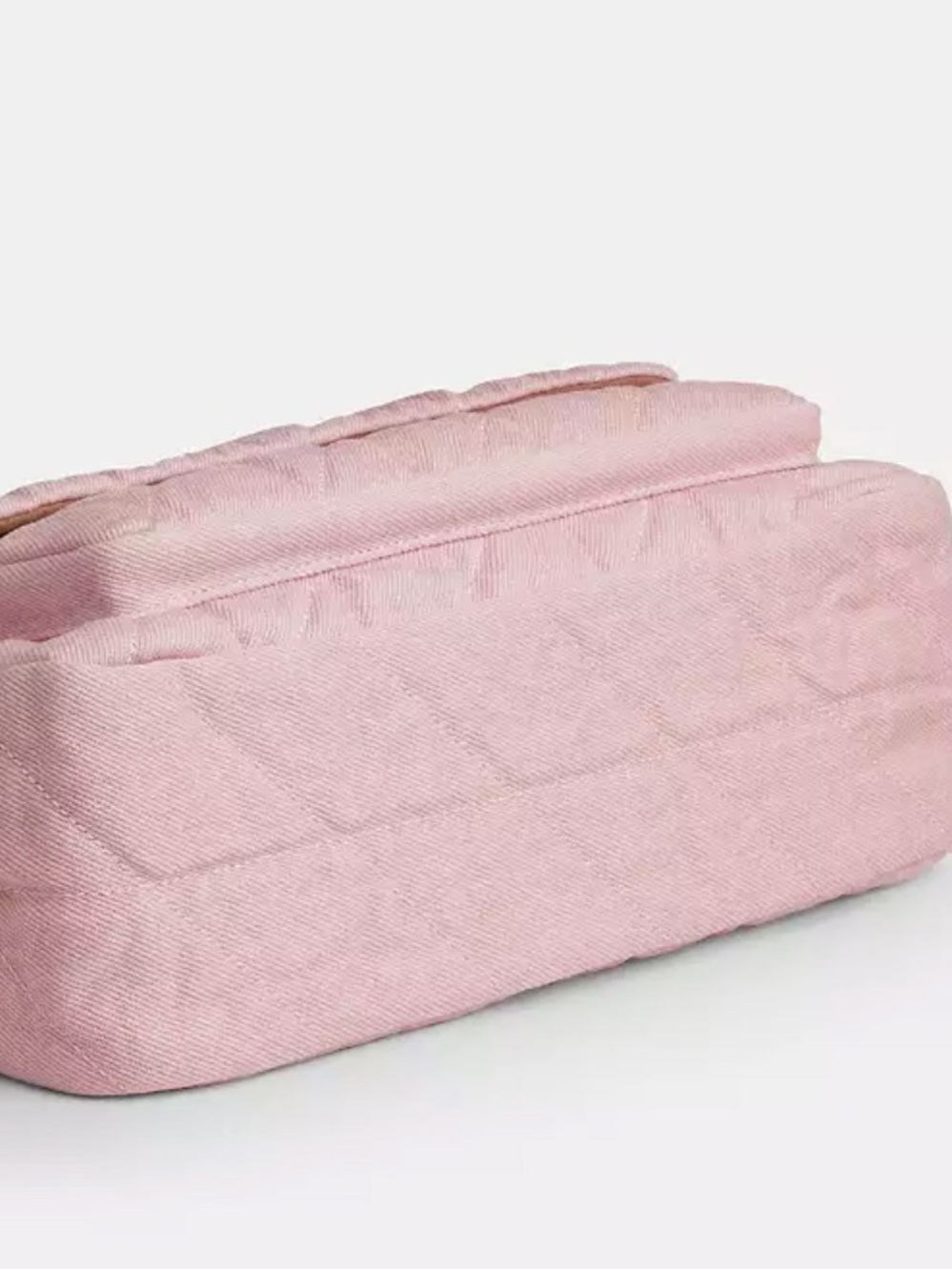 Elodie Crossbody Bag
In Loved pink Denim With Quilting - Picture 5 of 10